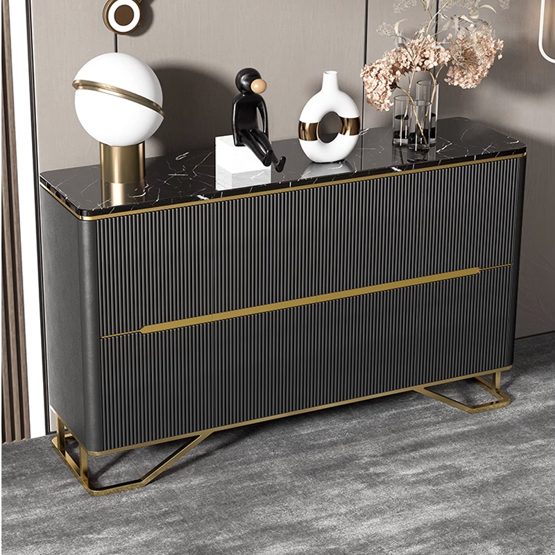 Contemporary Classic Cabinet Sideboard Buffet Credenza Design Nordic Style Storage - Image 4
