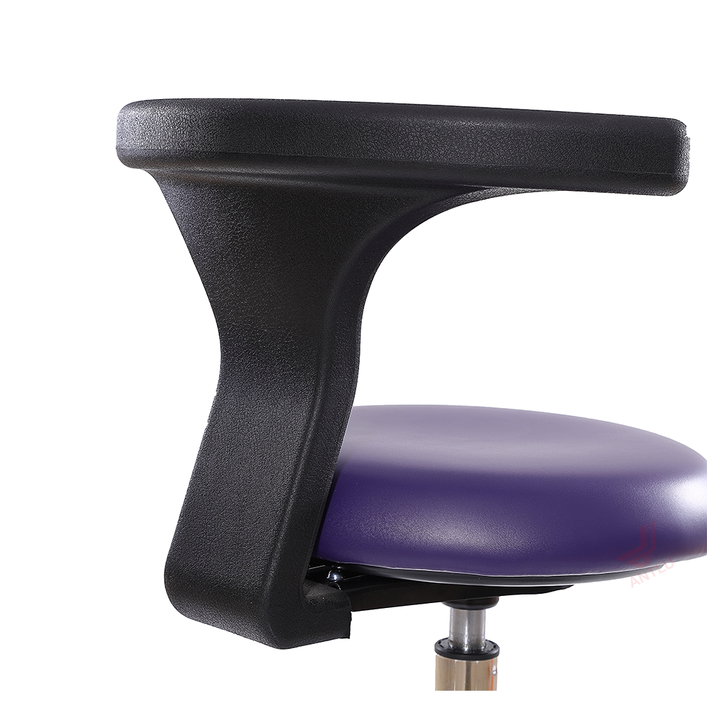 Ergonomic Swivel Stool with Backrest – Adjustable Height - Image 3
