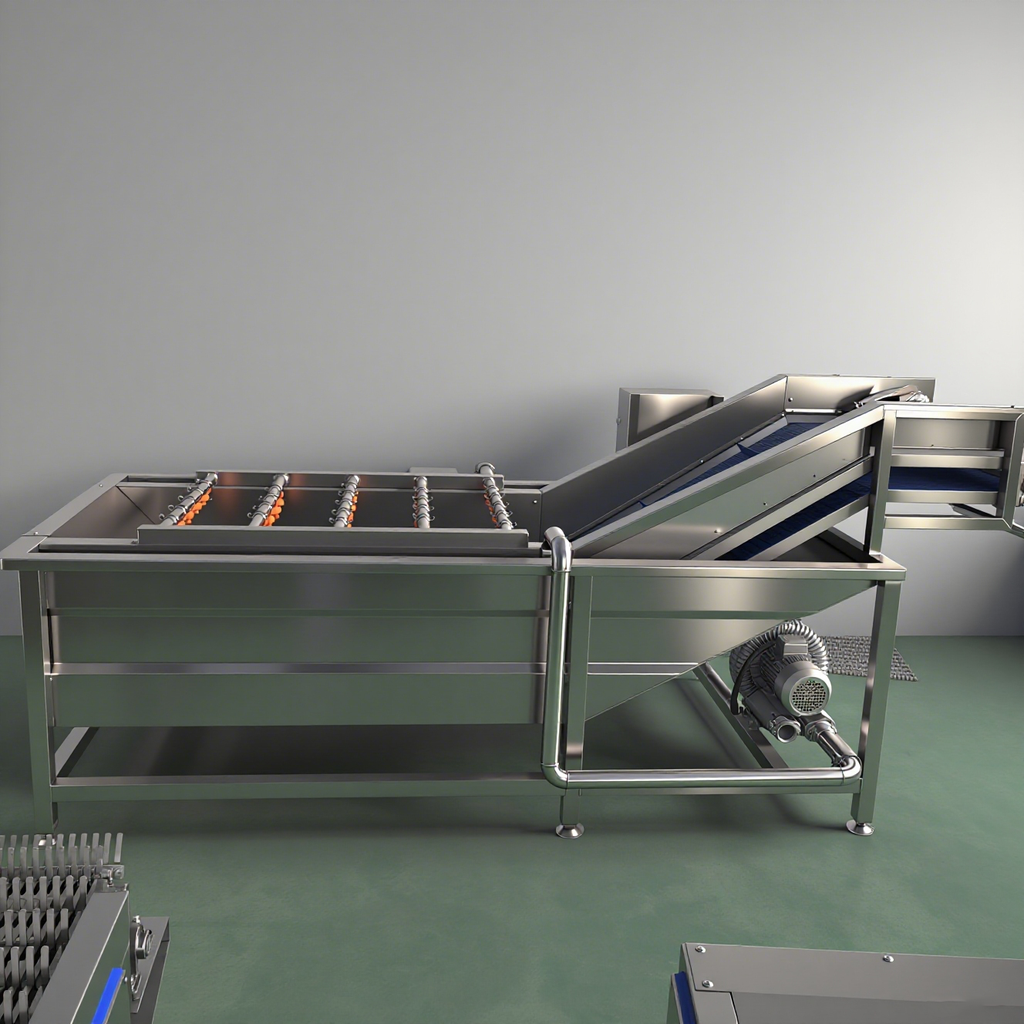 Automatic Ready-to-Eat Salad Washing, Cutting and Packing Production Line - Image 3