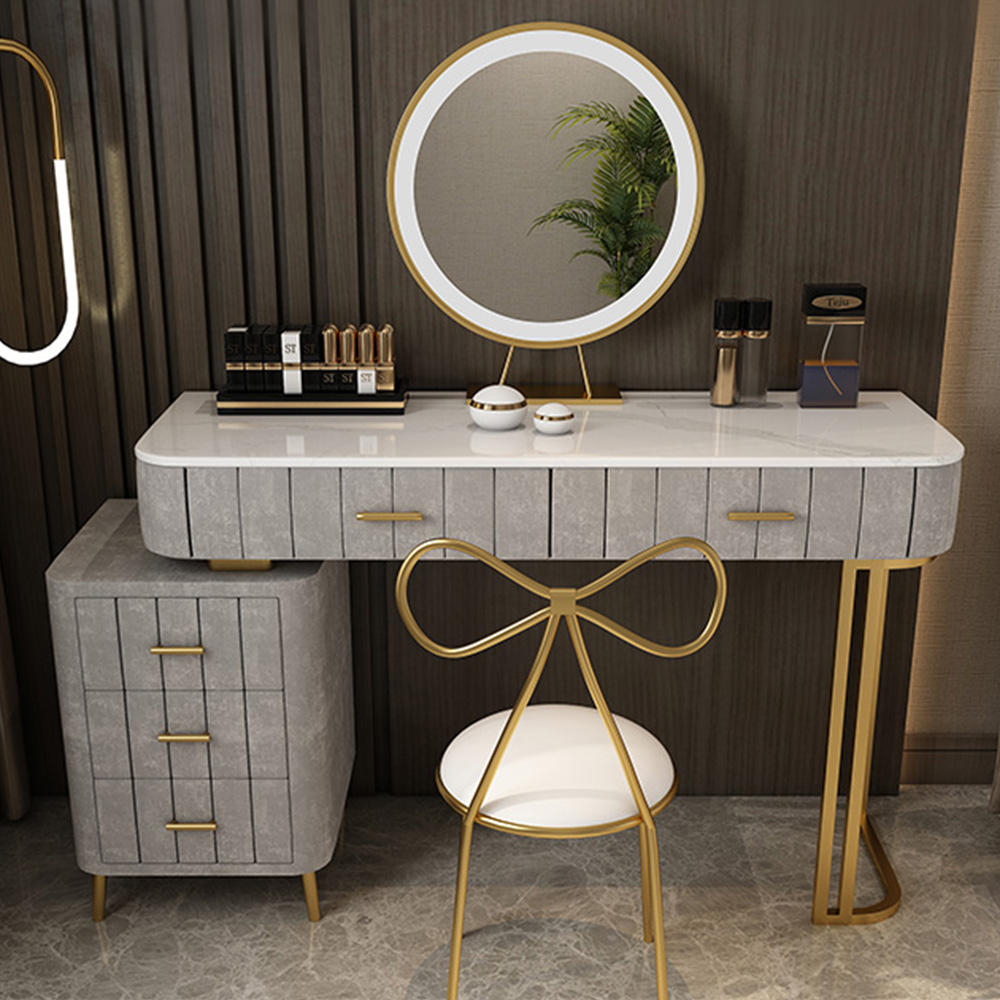 Luxury Wooden Makeup Table - Image 4