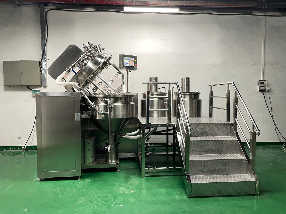 ZT-200L Automatic Vacuum Homogenising Emulsifier and Mixing System - Image 2
