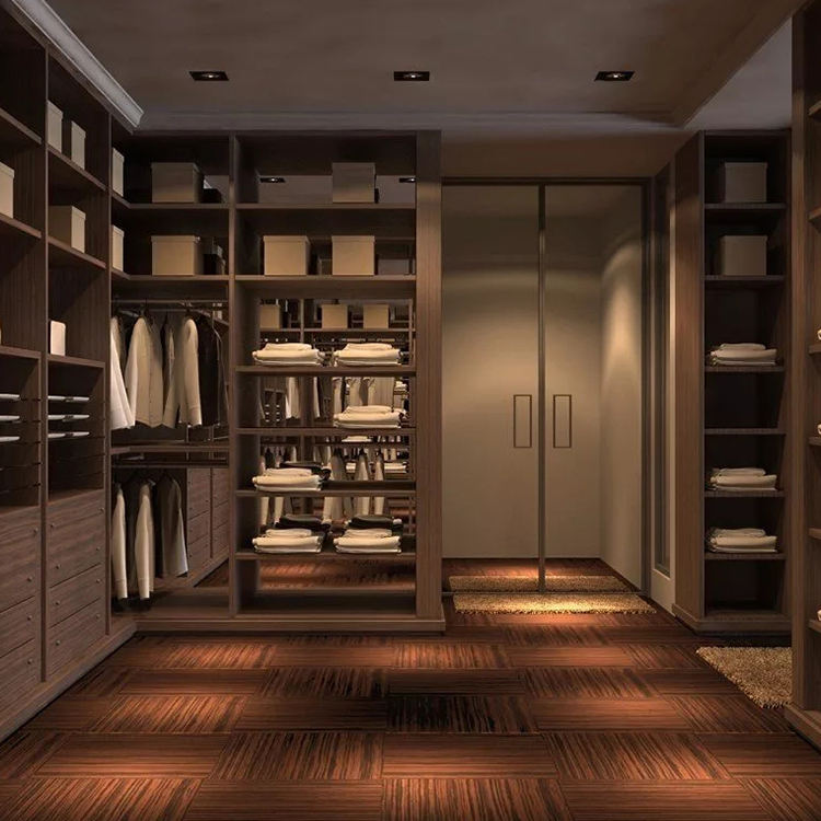 Wooden Wall Wardrobe 5 Door DIY Walk In Closet - Image 4