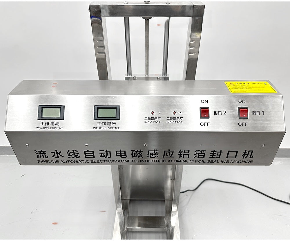 Suspended Automatic Sensor Induction Aluminium Foil Sealing Machine - Image 2