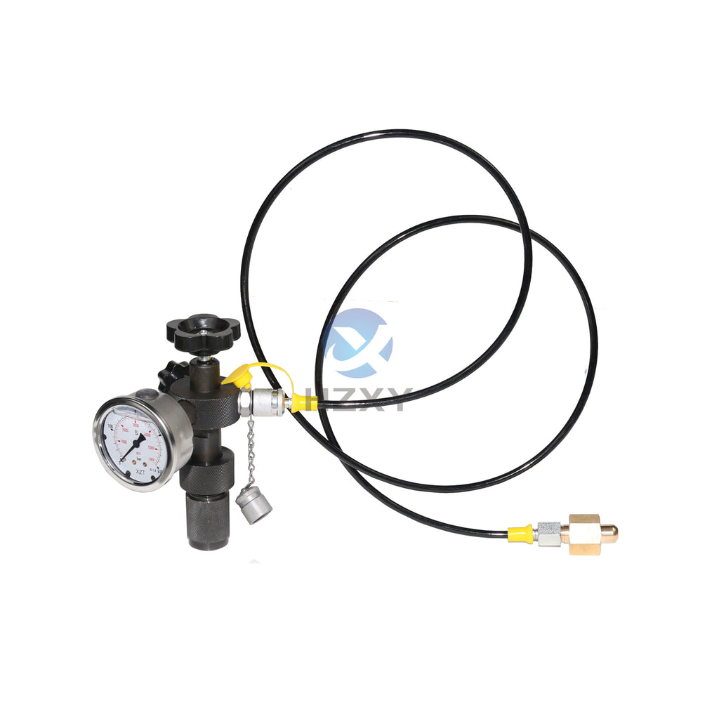 XZGK-01S Hydraulic Accumulator Nitrogen Charging & Pressure Test Kit - Image 4
