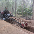 Tractor-Mounted PTO Chain Trencher