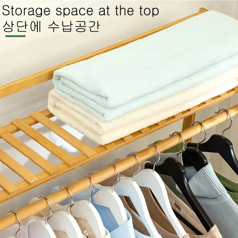 Rack 80x40x140cm Wardrobe Clothes Heavy Duty Garment Hanging Freestanding Clothing - Image 4