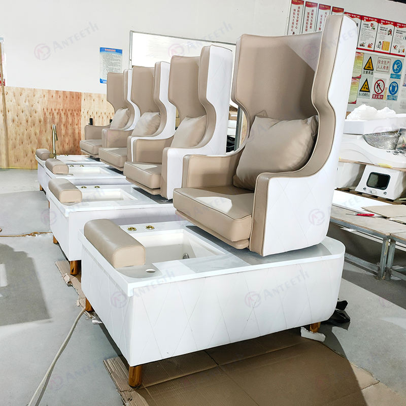 PU Leather Pedicure Chair - Image 4