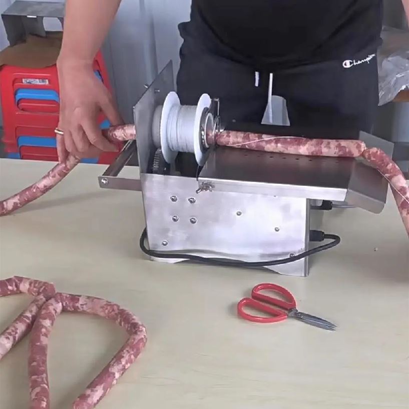 Commercial Automatic Sausage Linking & Tying Machine - Image 2
