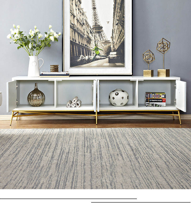 Simple Luxury Living Cabinet French Room Art Shell - Image 4
