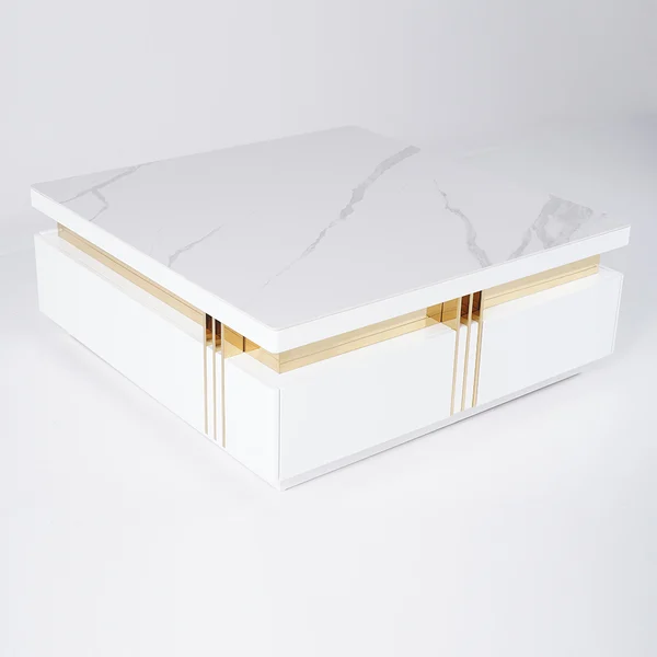 Gold Stainless Steel Living Home Hotel Table Newest - Image 5