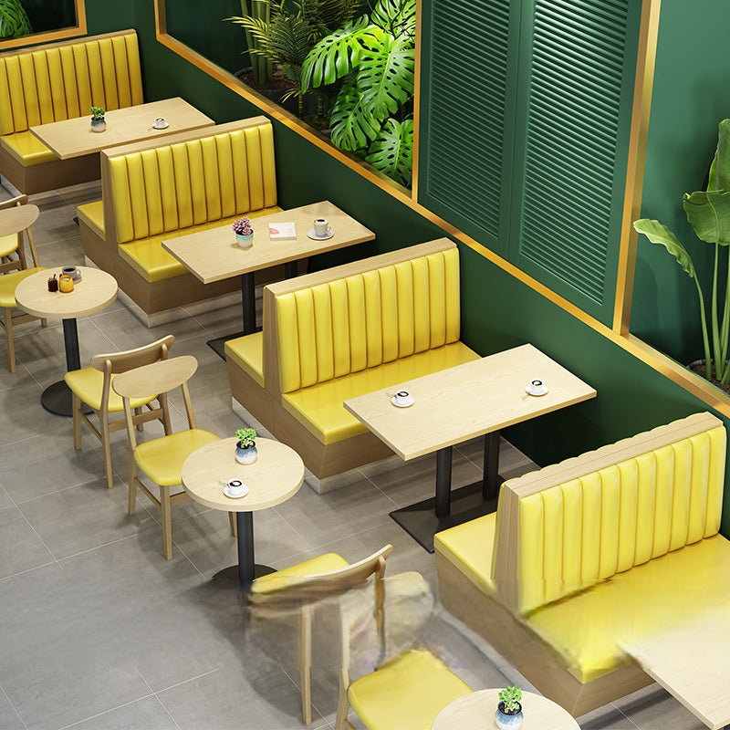 Modern Restaurant Chair and Table Set for Casual Dining - Image 4