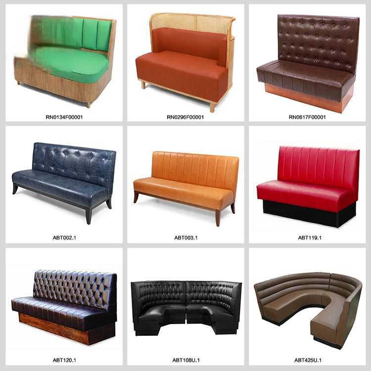 Booth & Bench Seating Set with Dining Table - Image 4
