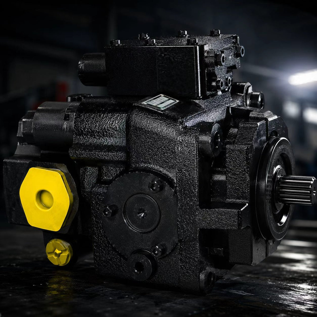 HPV90 Wheat Harvester Hydraulic Pump & Motor System - Image 3