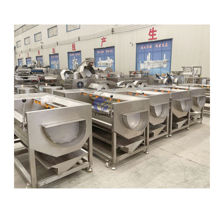 Industrial 400KG/H Fruit And Veg Washing Machine - Image 3