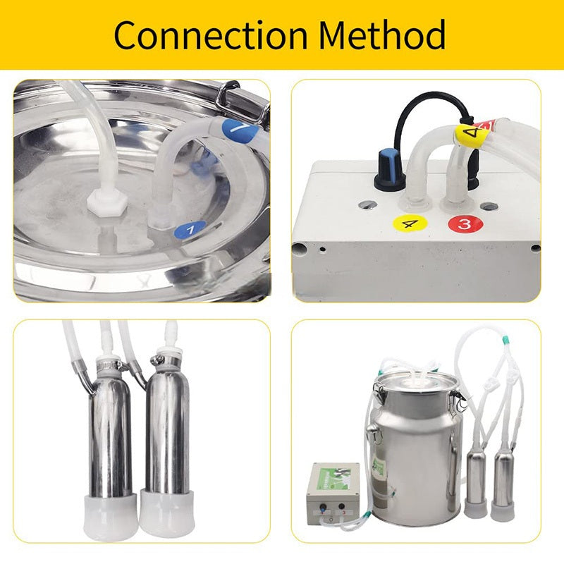 10L Vacuum Type Cow Milking Machine - image 4