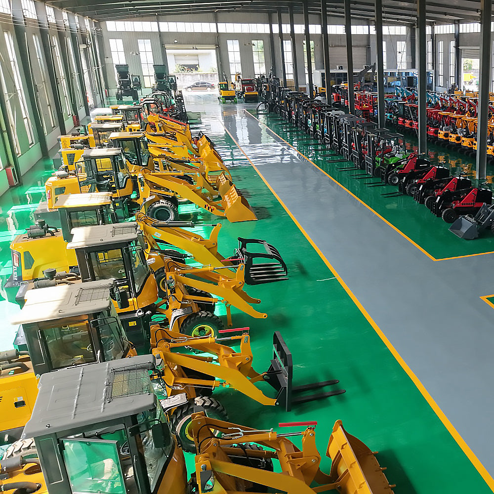 600kg Fully Hydraulic 4WD Wheel Loader - Image 2