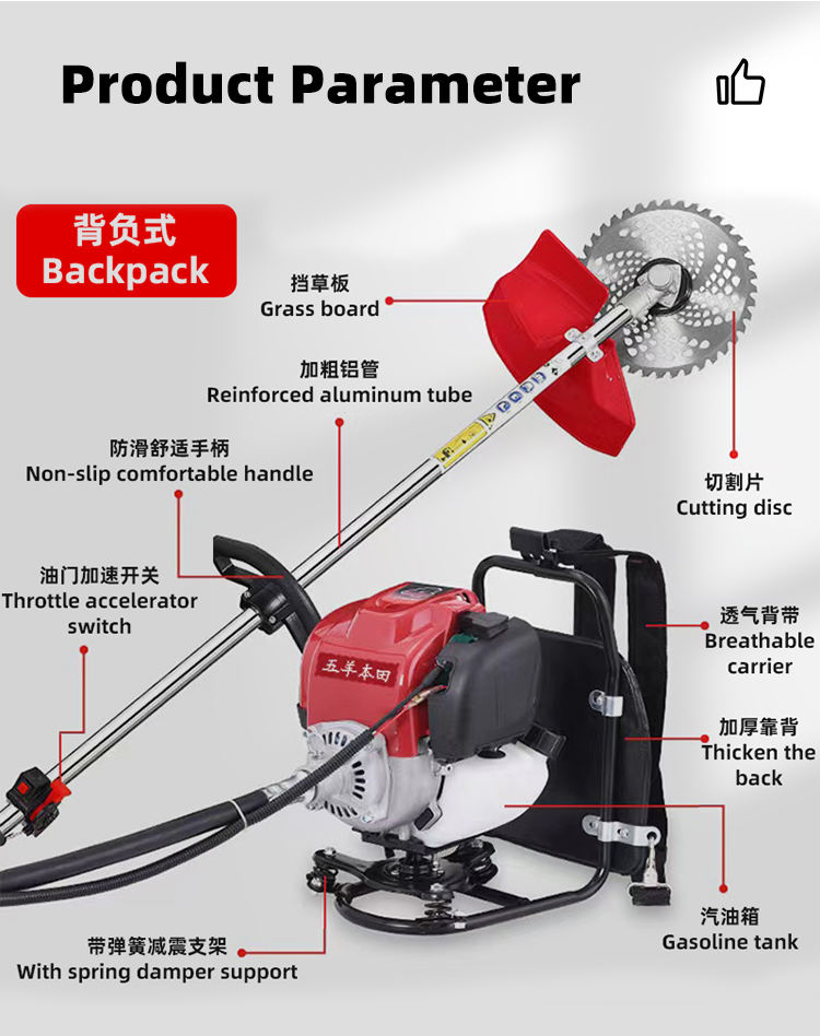 Multi-Functional Petrol Lawn Mower - Image 3
