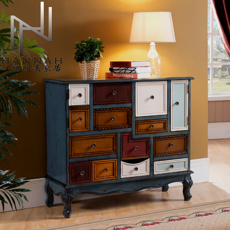 Bedroom Cabinet Drawers Dresser Pink Princess Wardrobe Girls Antique - Image 5