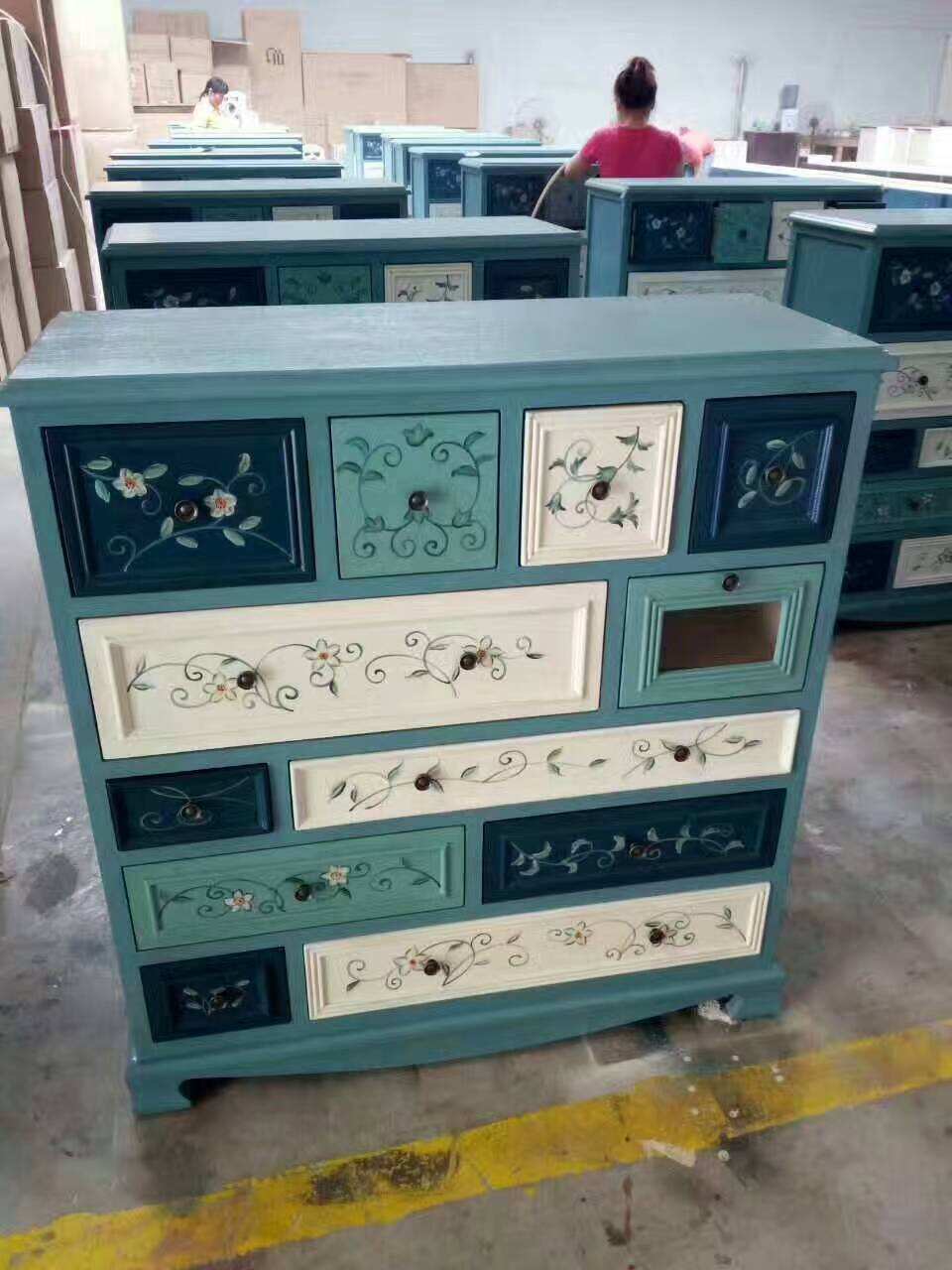 Wood Home Living Cabinet Wholesale Room Furniture Side - Image 5
