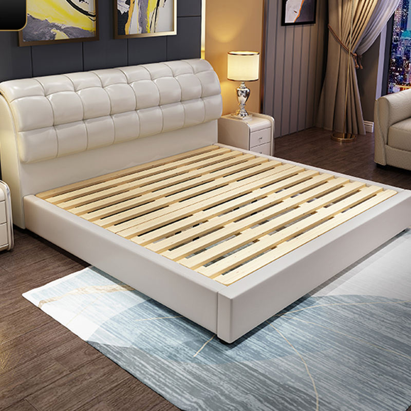 Luxury Modern Leather Bed Double 1.8m King Size - Image 5