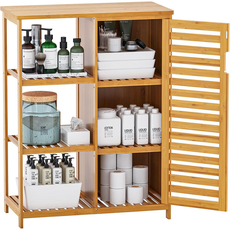Kitchen Bathroom Storage Rack Cabinet Shelf - Image 5