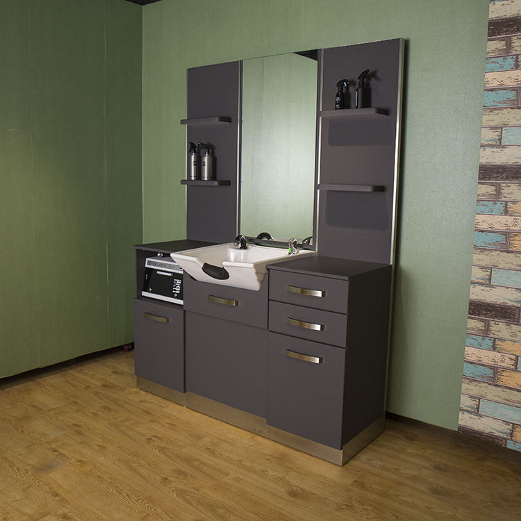 Hair Salon Barber Mirror Station - Image 5