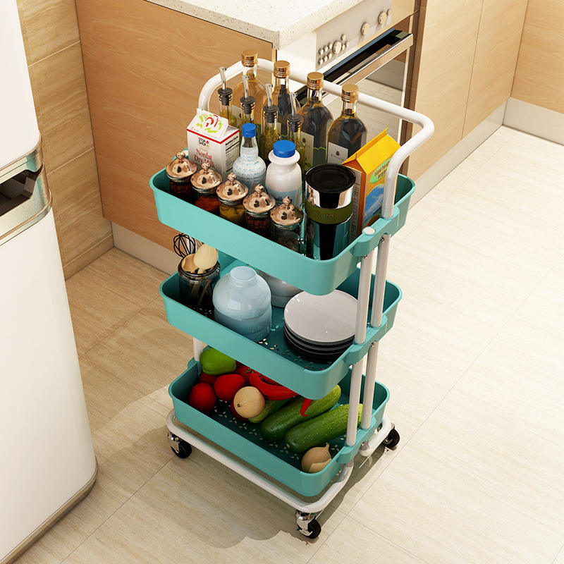 Modern Stainless Steel Salon Stool Cart Trolley New Beauty Hair - Image 5