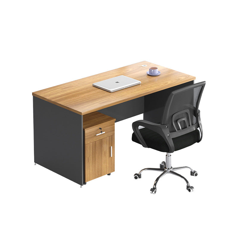 Wooden Office Desk - Image 6