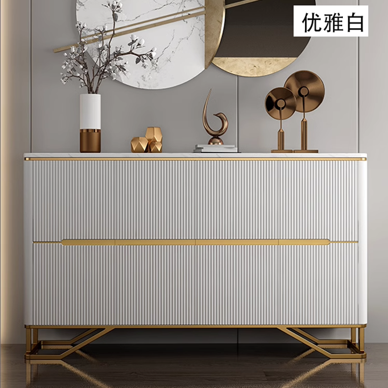 Contemporary Classic Cabinet Sideboard Buffet Credenza Design Nordic Style Storage - Image 6