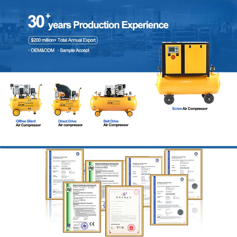 Industrial Portable Oil-Free Air Compressor - Image 2