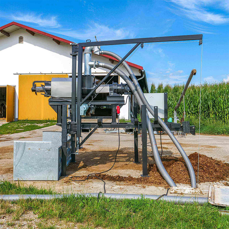 Farm Animal Manure Screw Solid-Liquid Separator - Image 5