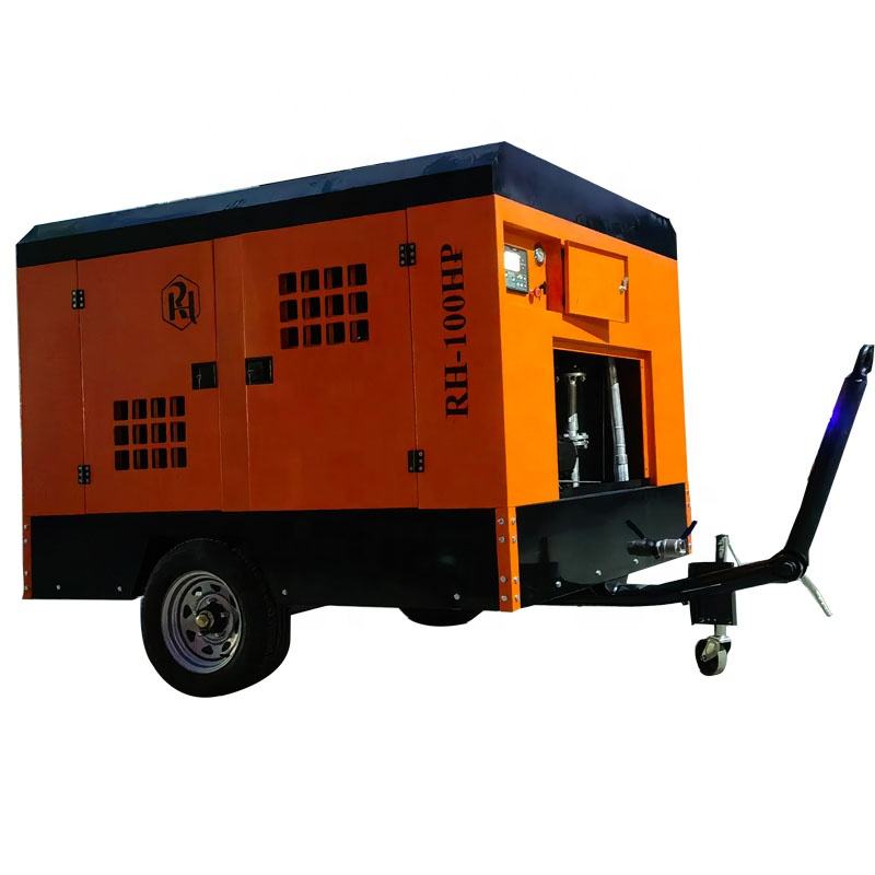 Mobile Portable Electric Air Compressors Mining Compressor Screw - Image 6