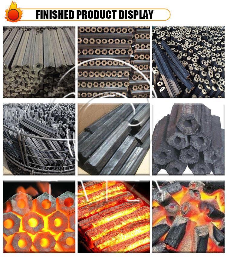 Wood Machine Automatic Biomass Briquette Press Extruder - Image 5