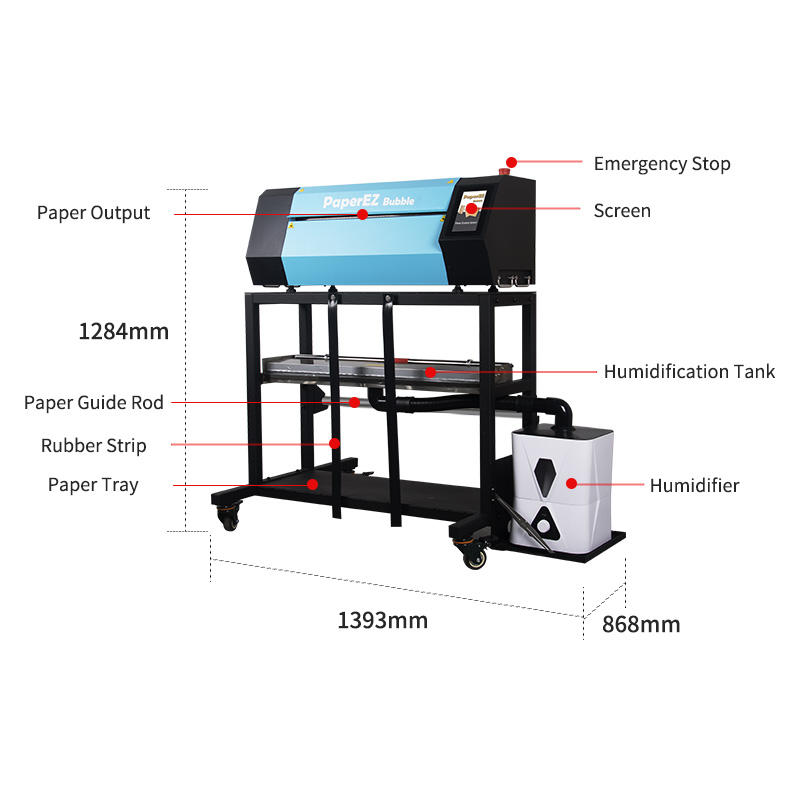 Industrial Machine High-efficiency Premium Bubble Paper Wrap Making Production - Image 5