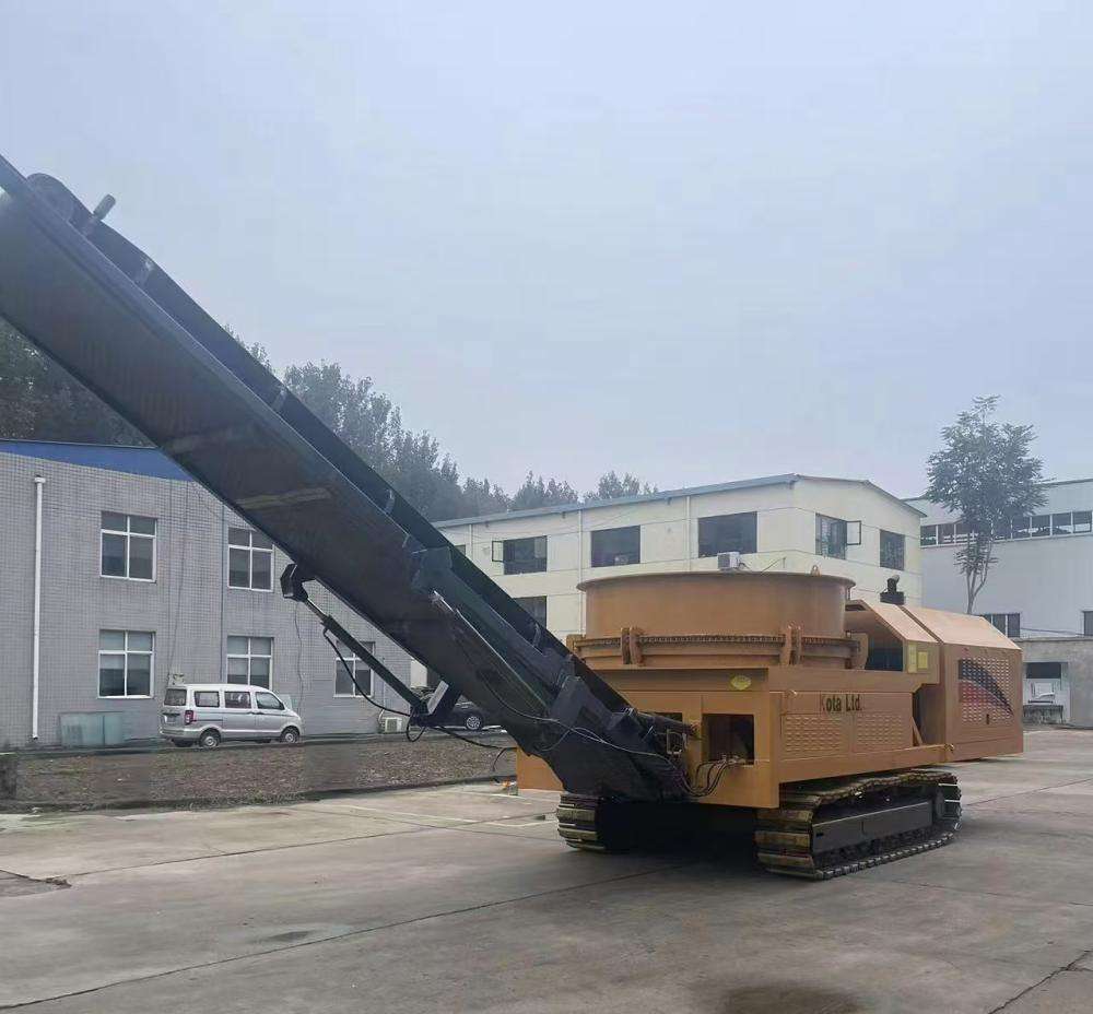 Industrial Moving Stump Root Disc Crusher - Image 6