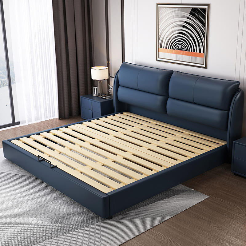 Luxury Modern Bedroom Bed Queen Size Furniture Double - Image 6