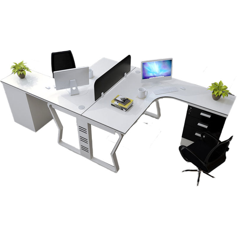 L‑Shaped Modern Office Desk - Image 6