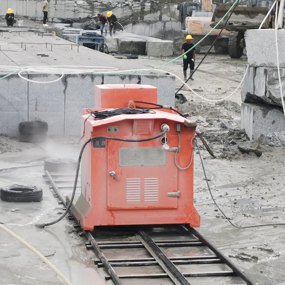 Granite Quarry With Diamond Line Saw Cutting Machine - Image 7