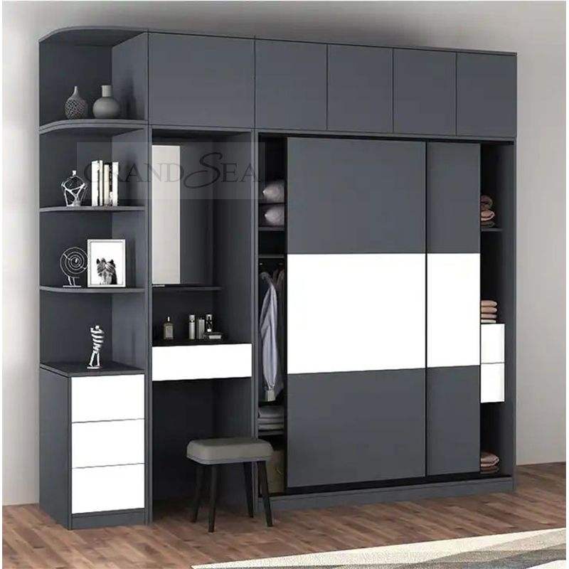 Clothes Storage Solid Wood Wardrobe - Image 6