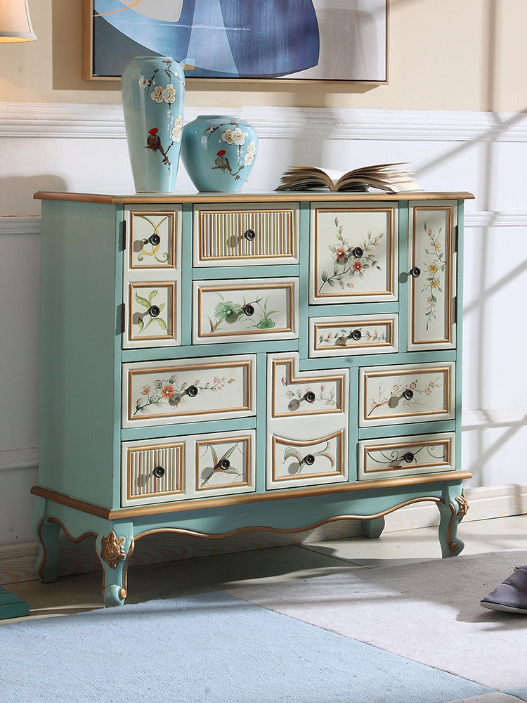 Smart Living Cabinet Multi-color Combination Drawer Room - Image 7