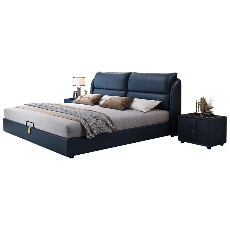 Luxury Modern Bedroom Bed Queen Size Furniture Double - Image 7