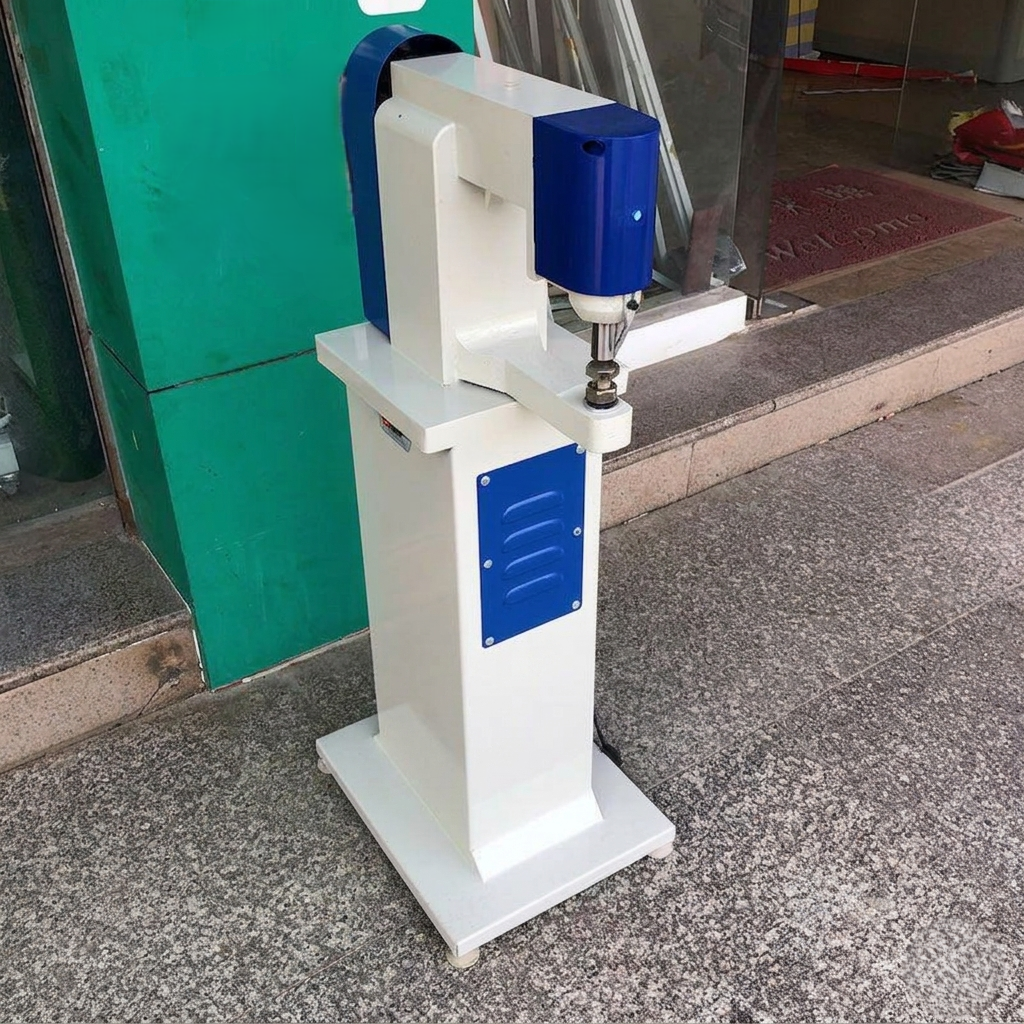 Automatic Hydraulic Shoe Heel Pounding, Edge Folding and Flattening Machine
