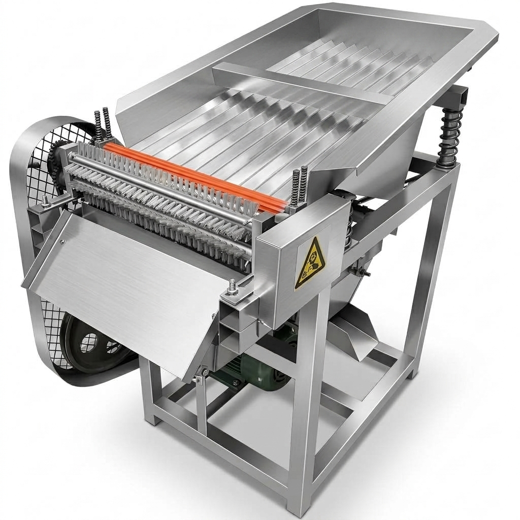 Commercial Legume Peeling Machine | Soybean & Pea Skin Remover
