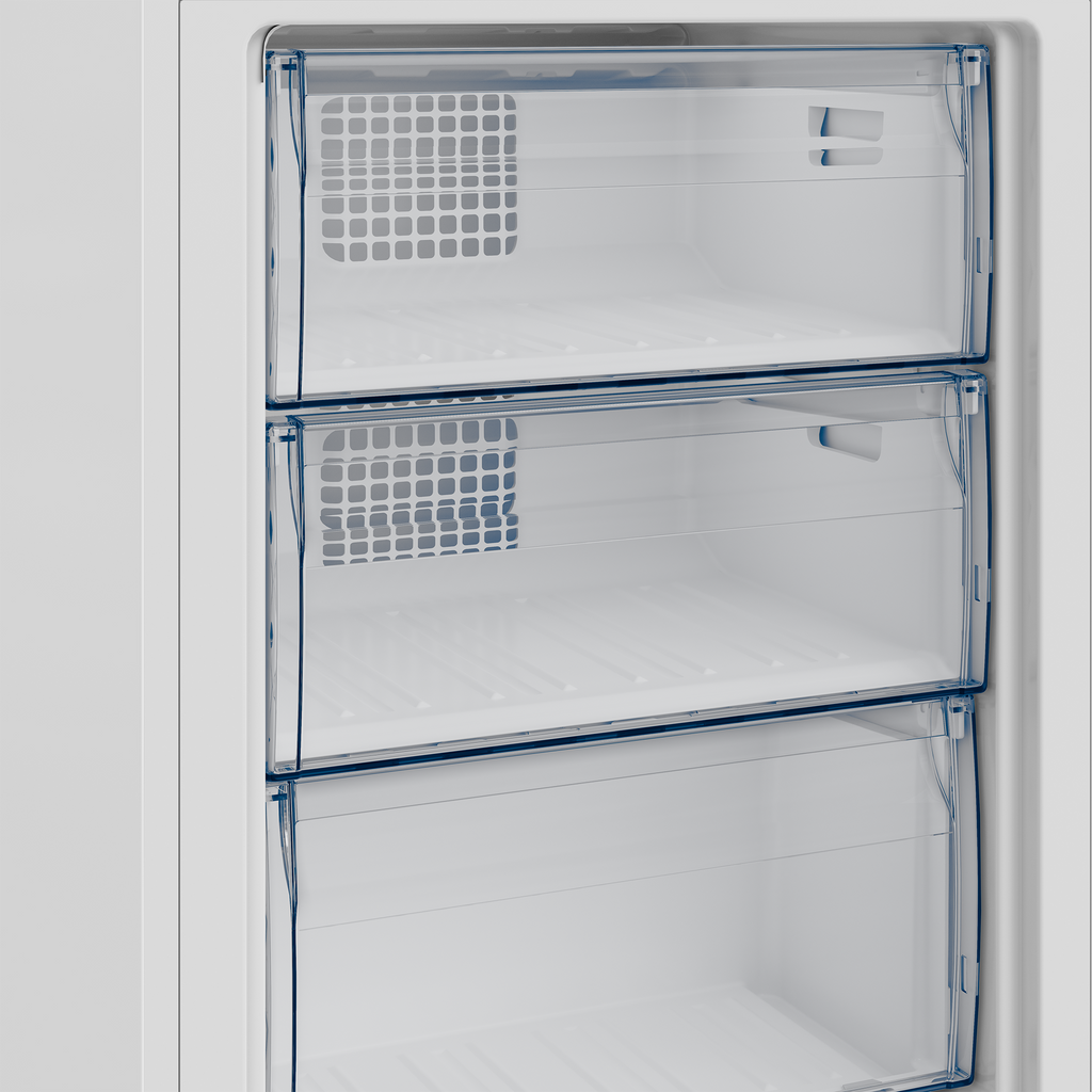 Defy 350L Bottom Freezer Fridge DAC621 | White Combi Fridge