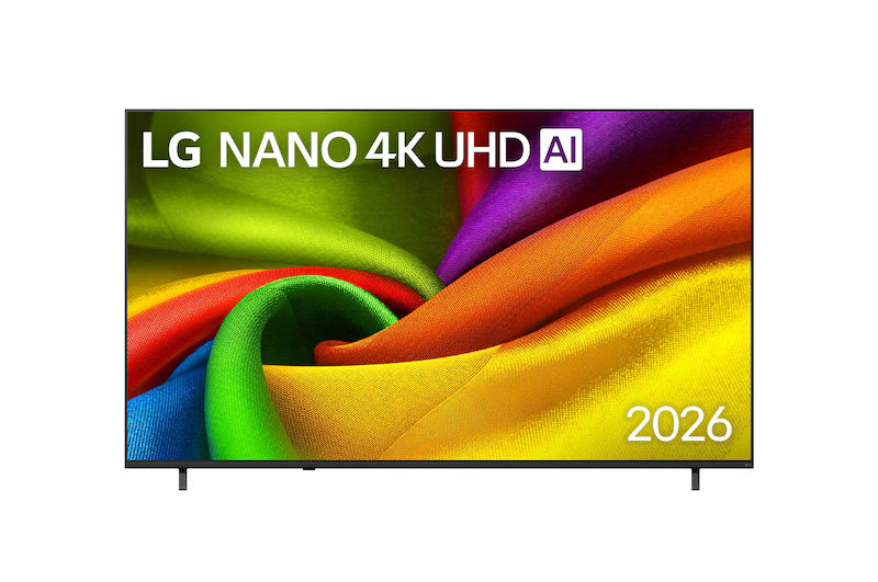 85 inch LG NANO 4K UHD AI NU85 Smart TV 2026 85NU850B6LA