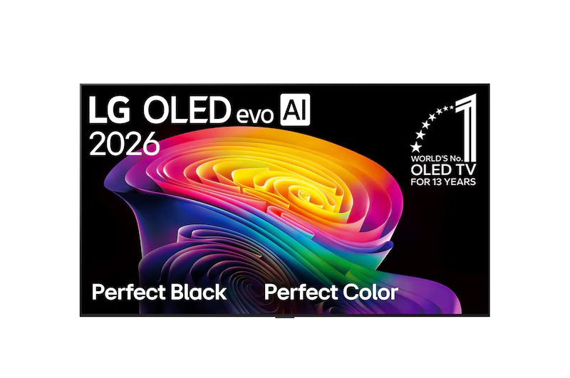 55 inch LG OLED evo AI C6 4K Smart TV 2026 OLED55C66LA
