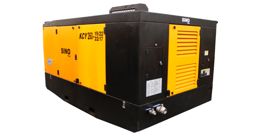 Compressor Diesel 22 Bar Skid Mount