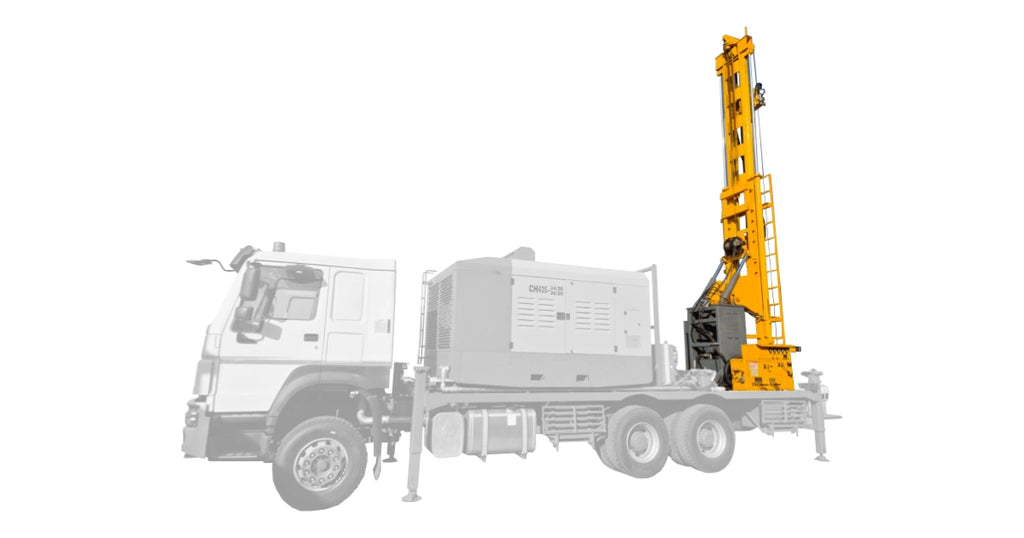 Well Boring Machine Truck Mount 102mm Shaft